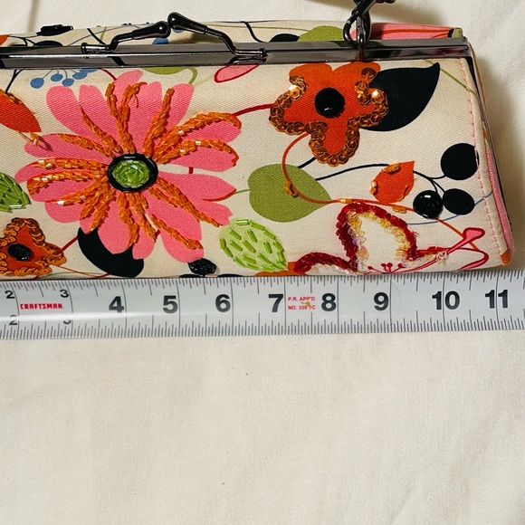 Vintage FAR NINE Beaded Handbag - Picture 4 of 7